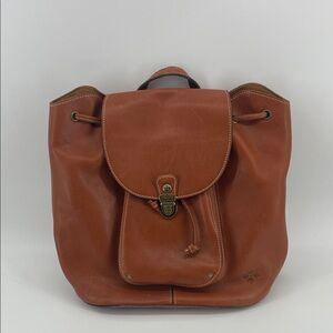 Patricia Nash Leather Backpack in Brown A1